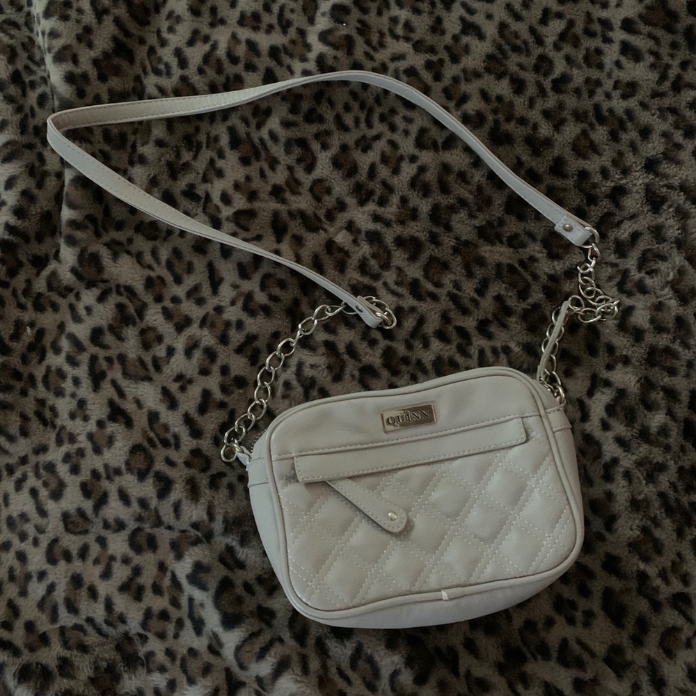 5 for $20 - Beige Colored Quinn Crossbody Bag
